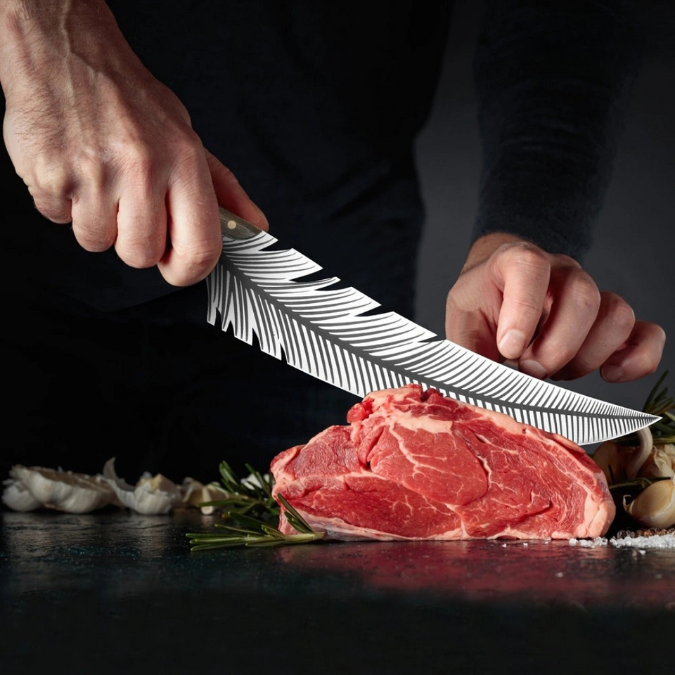 ZenKō™ - Cuchillo Japonés Pluma Ultra Afilado