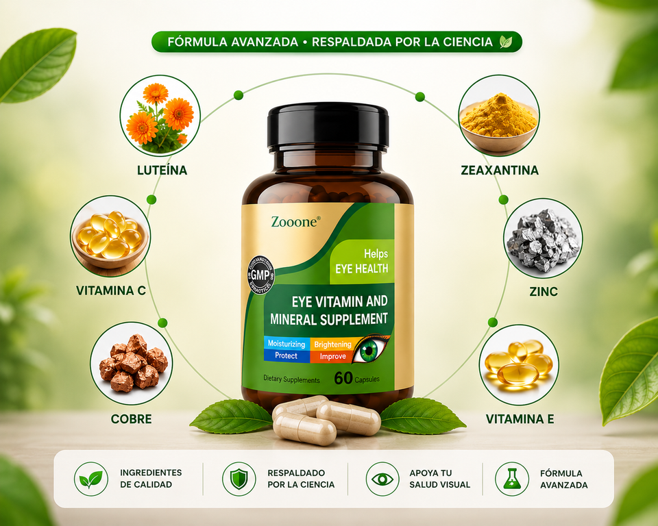Vision Zooone™ | Fórmula Premium para el Cuidado de la Visión