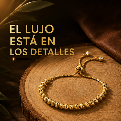 Pulsera Diamantada Luxury™ | Baño en Oro 18K