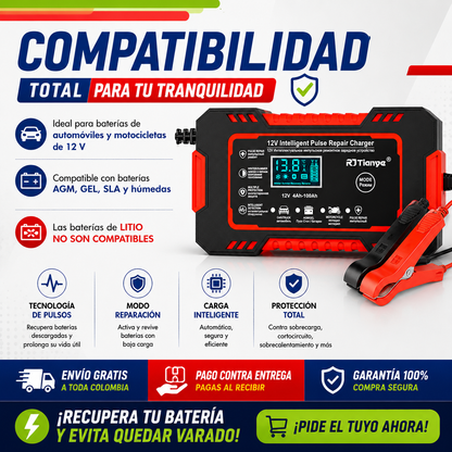 NexPeak™ 🔋 Revive y Recupera Tu Batería al Instante
