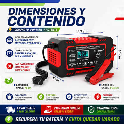 NexPeak™ 🔋 Revive y Recupera Tu Batería al Instante