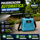 Aspersor Eléctrico 5L Profesional – Riega Sin Esfuerzo y Ahorra Tiempo