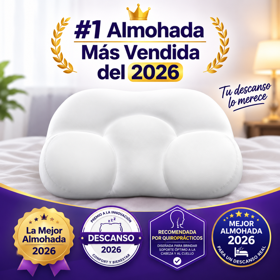 CloudAlign™ | Despierta Sin Dolor de Cuello Desde la Primera Noche | lleva 2 por el precio de 1