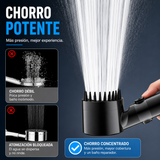 TurboSpa™ Ducha de Alta Presión con Filtro y Masaje Capilar