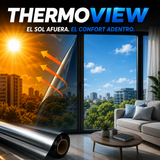 Thermoview™ 60 x 100 cm| Disfruta una casa más fresca, privada y protegida en minutos.