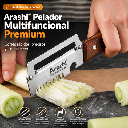 Arashi® Cuchillo pelador multifuncional premium|| 🔥Promo 2x1🔥