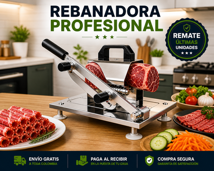 CortaFácil™ – Rebanadora Profesional en Casa