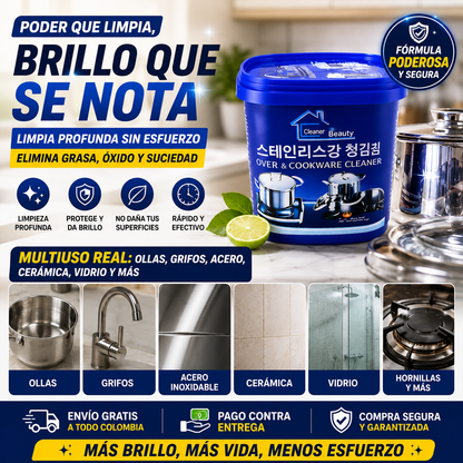 LIMPIADOR MULTIUSO PARA OLLAS 🔥 2 X 1