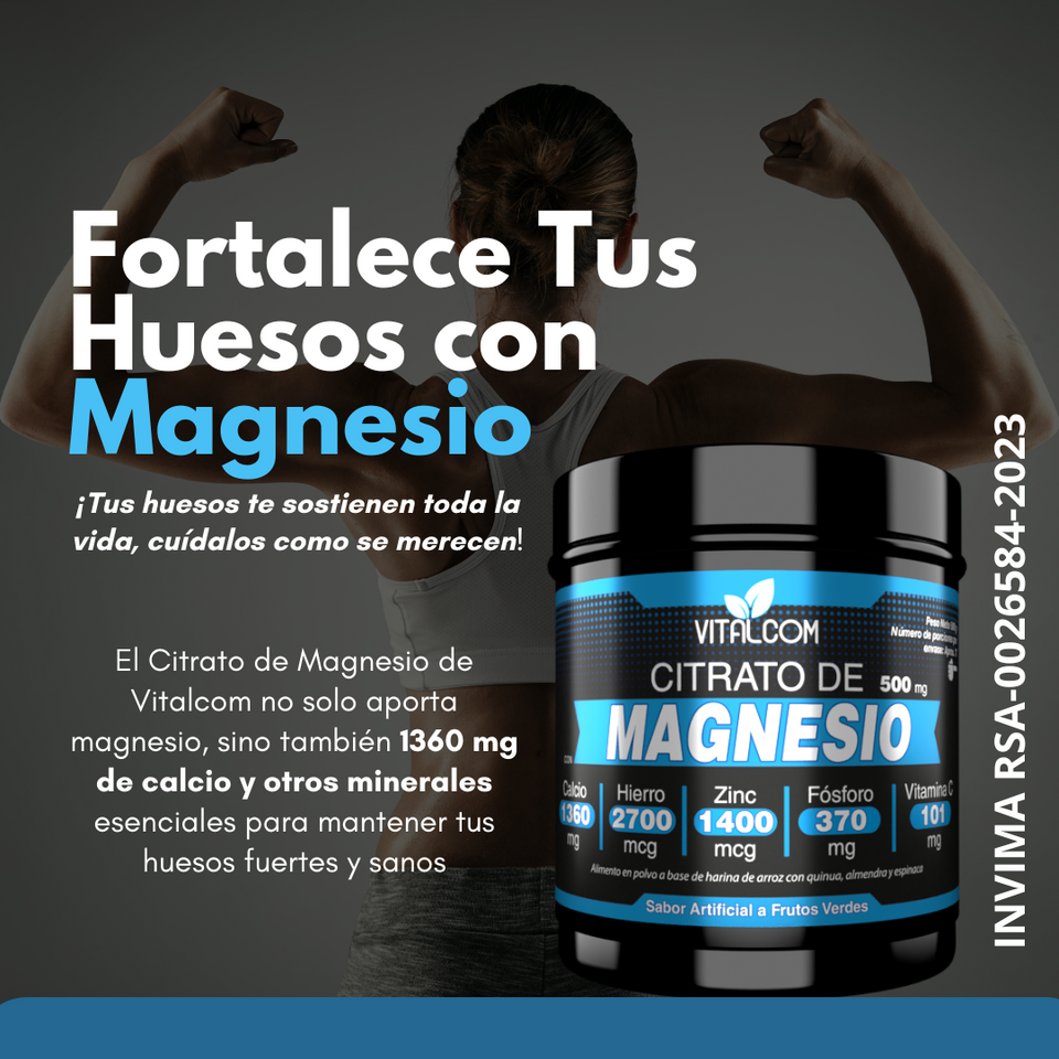 CITRATO DE MAGNESIO®- Energía al 100%