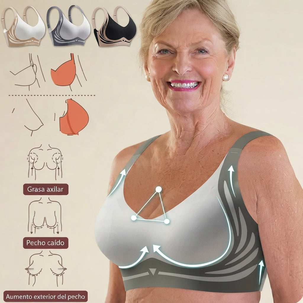 LiftComfort™ | Brasier Push-Up Sin Varillas