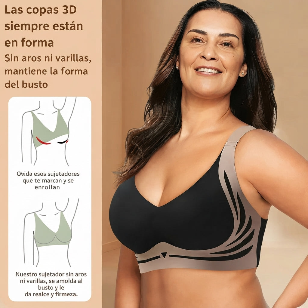 LiftComfort™ | Brasier Push-Up Sin Varillas