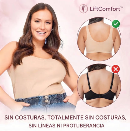 LiftComfort™ | Brasier Push-Up Sin Varillas