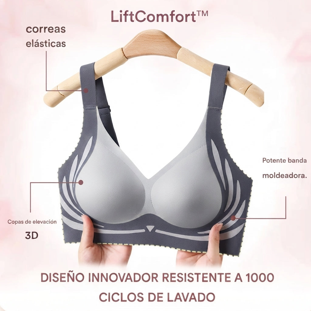 LiftComfort™ | Brasier Push-Up Sin Varillas