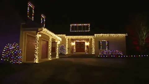 Luces Led Navideñas con Panel Solar