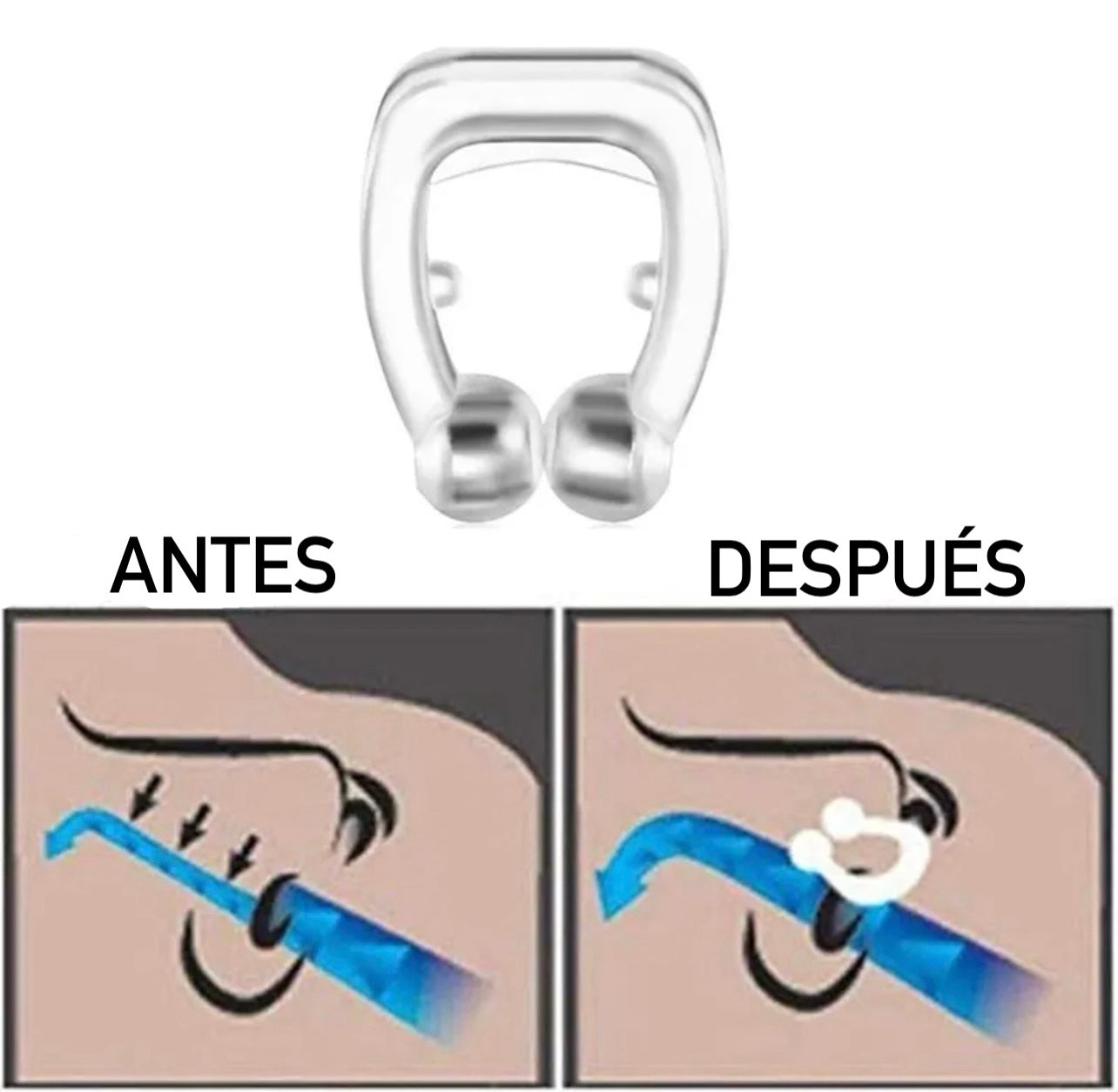 CLIP NASAL ANTI-RONQUIDOS 2X1