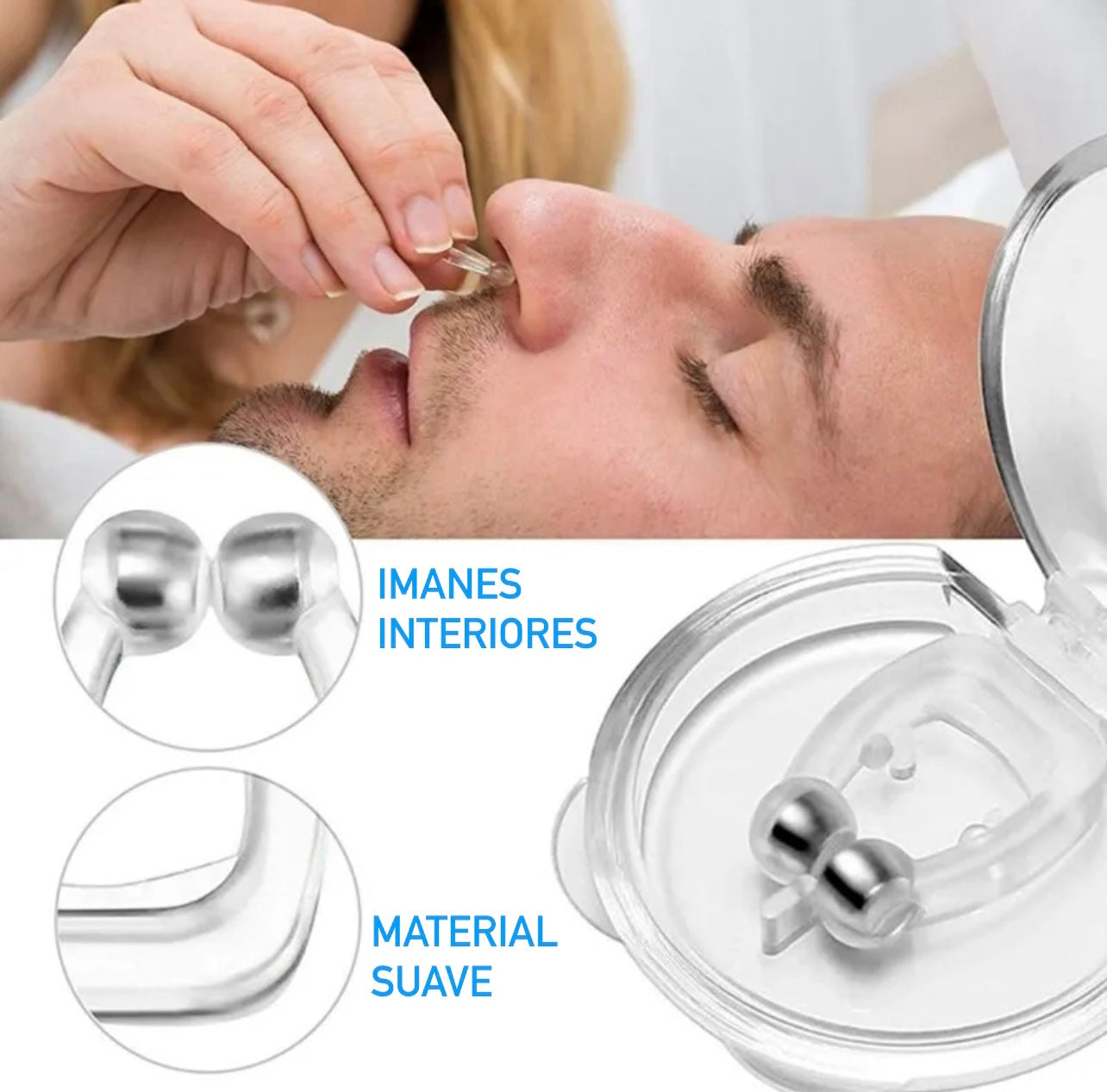 CLIP NASAL ANTI-RONQUIDOS 2X1
