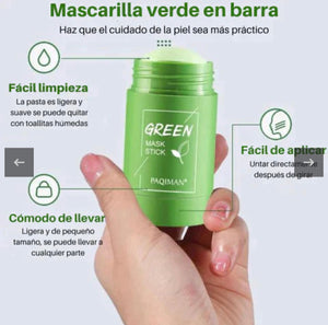 GreenMask® Mascarilla de Té Verde (OFERTA 2X1)