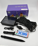 Luces Led Navideñas con Panel Solar