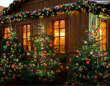 Luces Led Navideñas con Panel Solar