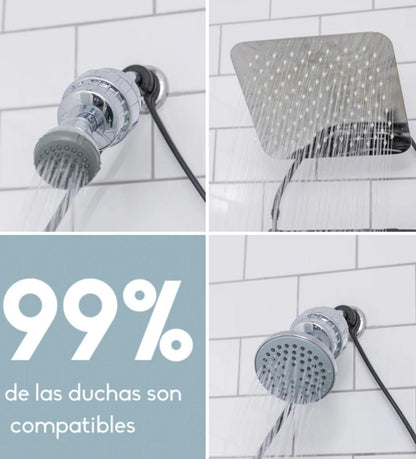HydroPure™- Filtro antitoxinas para tu ducha.