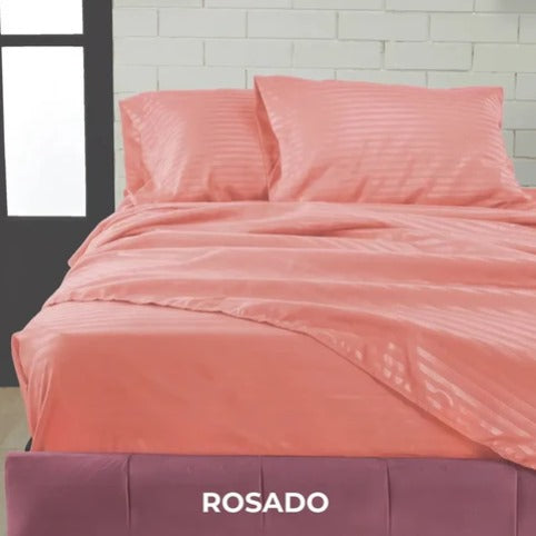 PAGA 1 LLEVA 2 🎁 JUEGO DE SÁBANAS 4 PIEZAS - LINEA PREMIUM