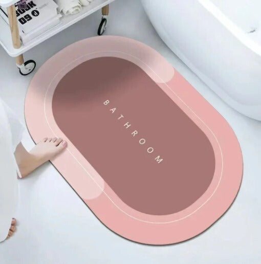 TAPETE ANTIDESLIZANTE ABSORBENTE PARA BAÑO 40x60CM