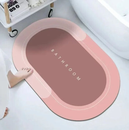 TAPETE ANTIDESLIZANTE ABSORBENTE PARA BAÑO 40x60CM