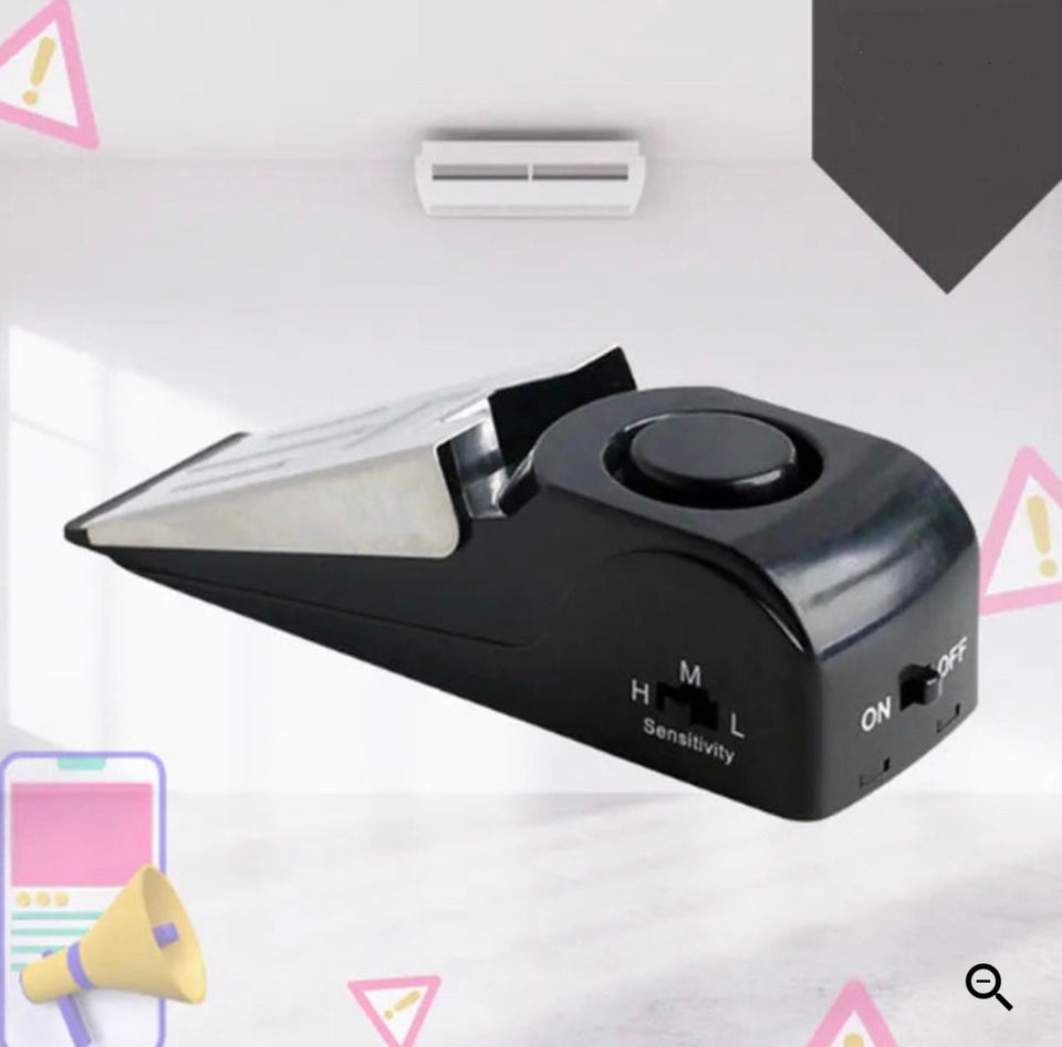 TOPE DE PUERTA CON ALARMA