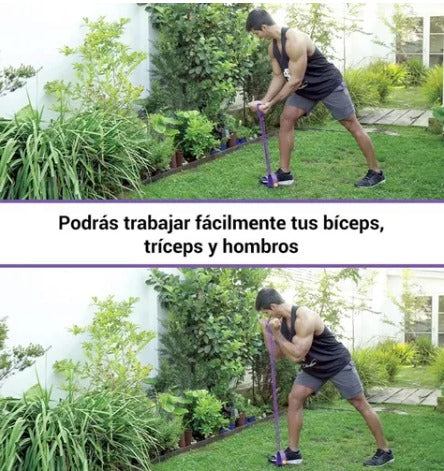 BANDA ELASTICA TONIFICACION MUSCULAR