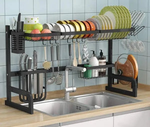 Organizador Escurridor de Platos Inoxidable