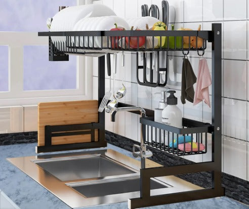 Organizador Escurridor de Platos Inoxidable