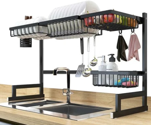 Organizador Escurridor de Platos Inoxidable