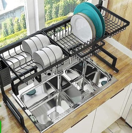 Organizador Escurridor de Platos Inoxidable