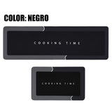 COMBO TAPETE ANTIDESLIZANTE ABSORBENTE COCINA  120x40 cm Y BAÑO 60x40 cm