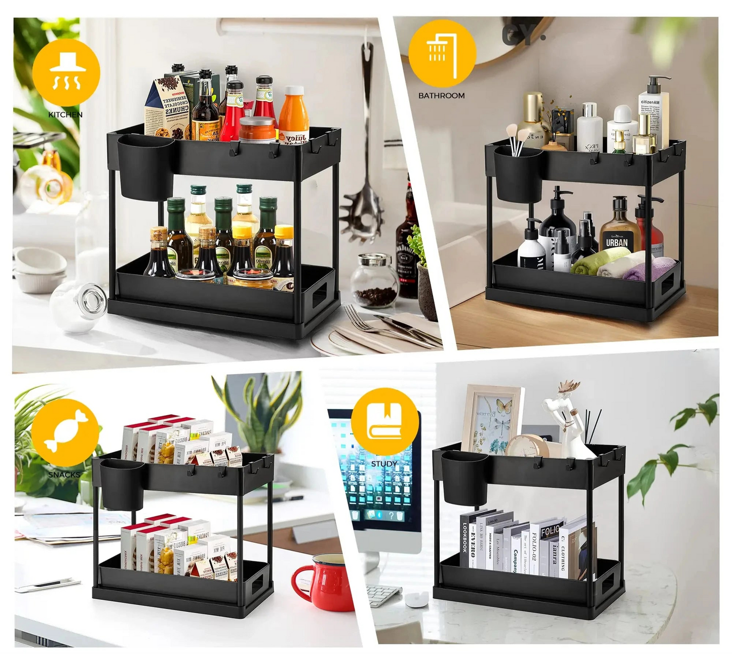 Organizador Multiusos 2 Niveles Premiun