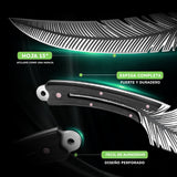 ZenKō™ - Cuchillo Japonés Pluma Ultra Afilado