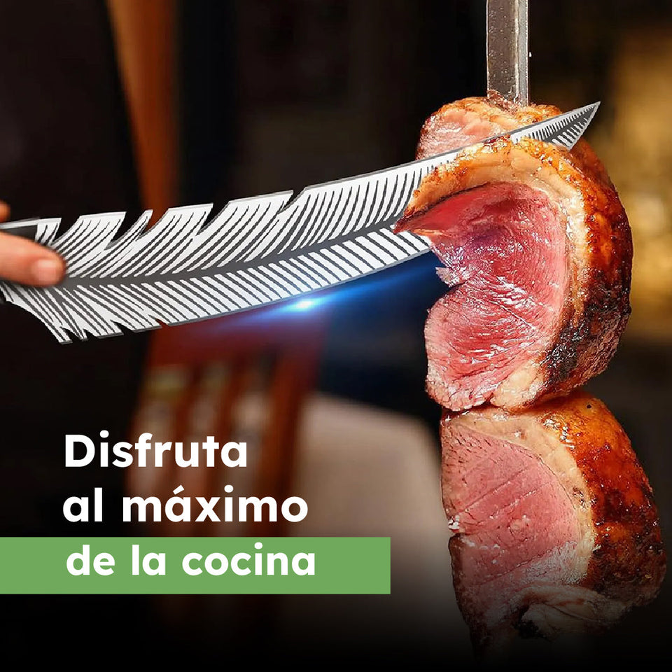 ZenKō™ - Cuchillo Japonés Pluma Ultra Afilado