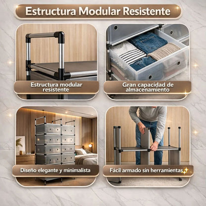 Zapatero Organizador 5 Niveles | 50% de descuento