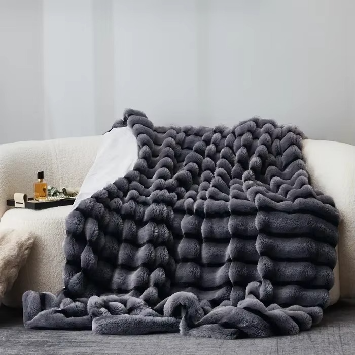 LUNARA™ | Cobija Premium Tipo Piel de Conejo