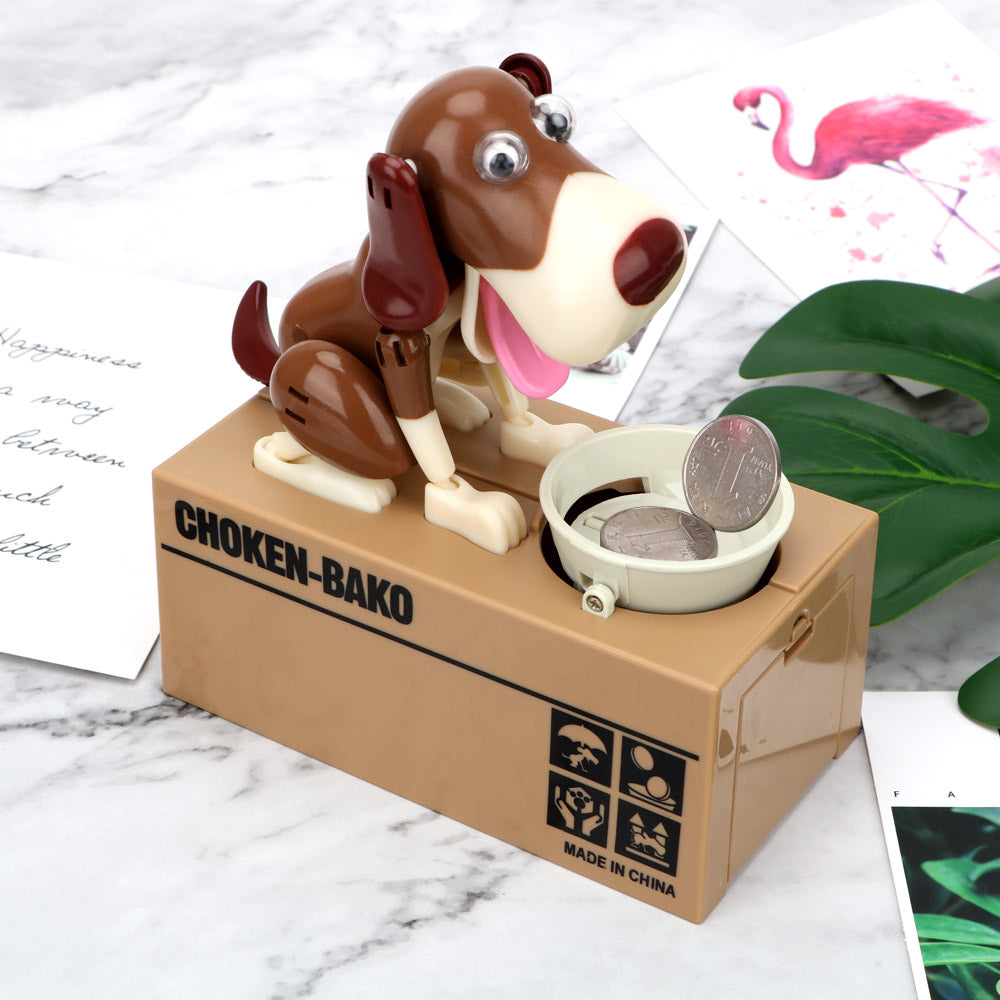PerritoCash® Alcancía De Perrito Electrónica Come Monedas