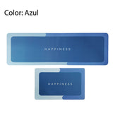 COMBO TAPETE ANTIDESLIZANTE ABSORBENTE COCINA  120x40 cm Y BAÑO 60x40 cm