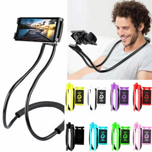 Holder Celular Y Tablet Flexible Con Soporte Para Cuello