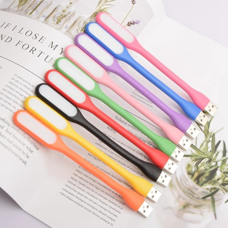 Mini Lampara Led + Ventilador Usb Flexible