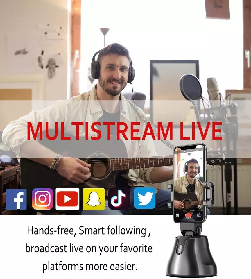 Robot Selfie Holder Apai Genie Base Con Seguimiento 360