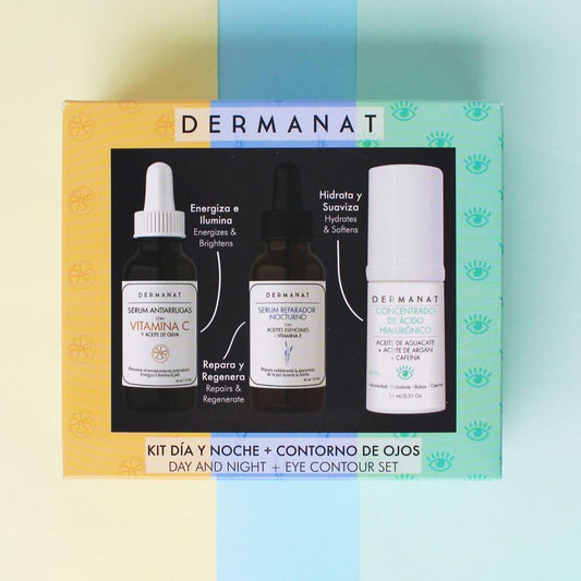 Kit Día Y Noche + Contorno De Ojos