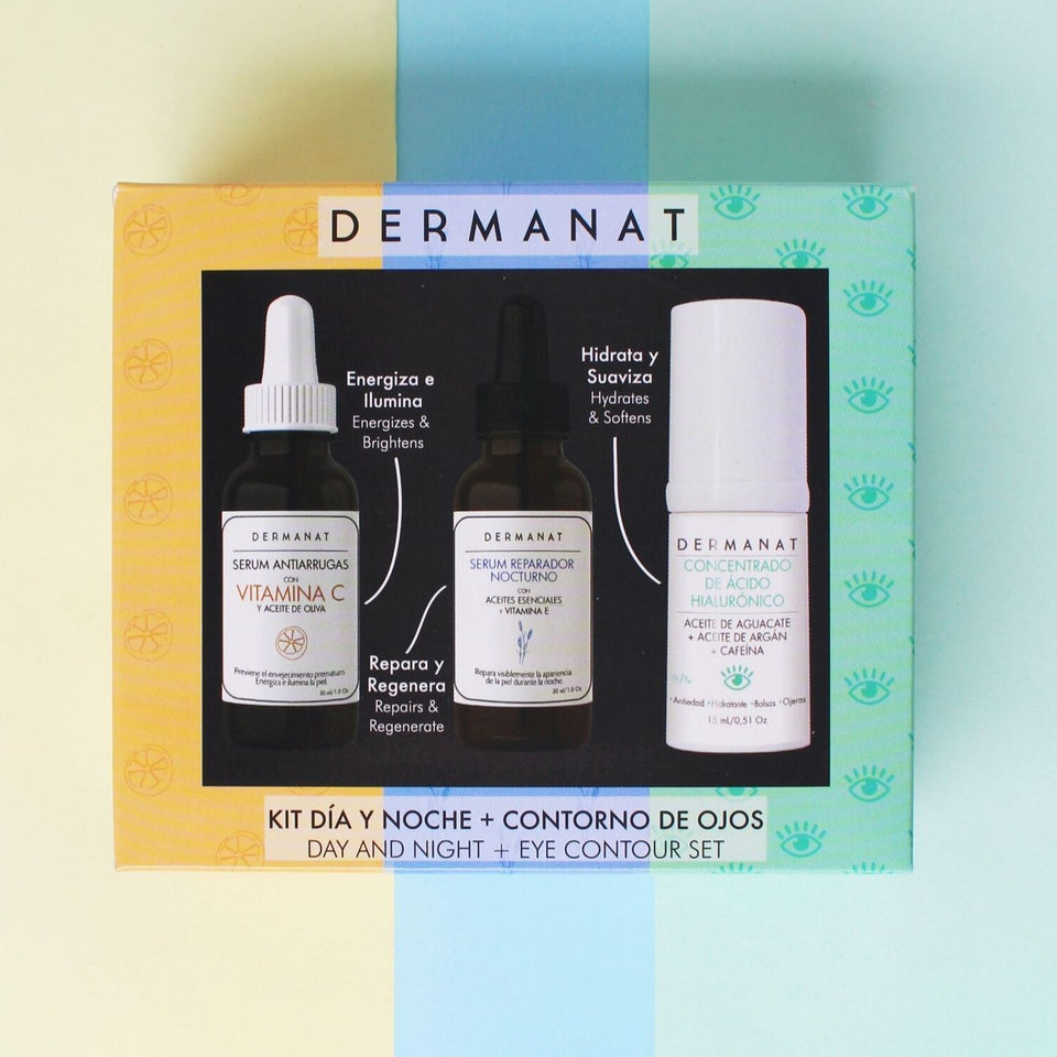 Kit Día Y Noche + Contorno De Ojos