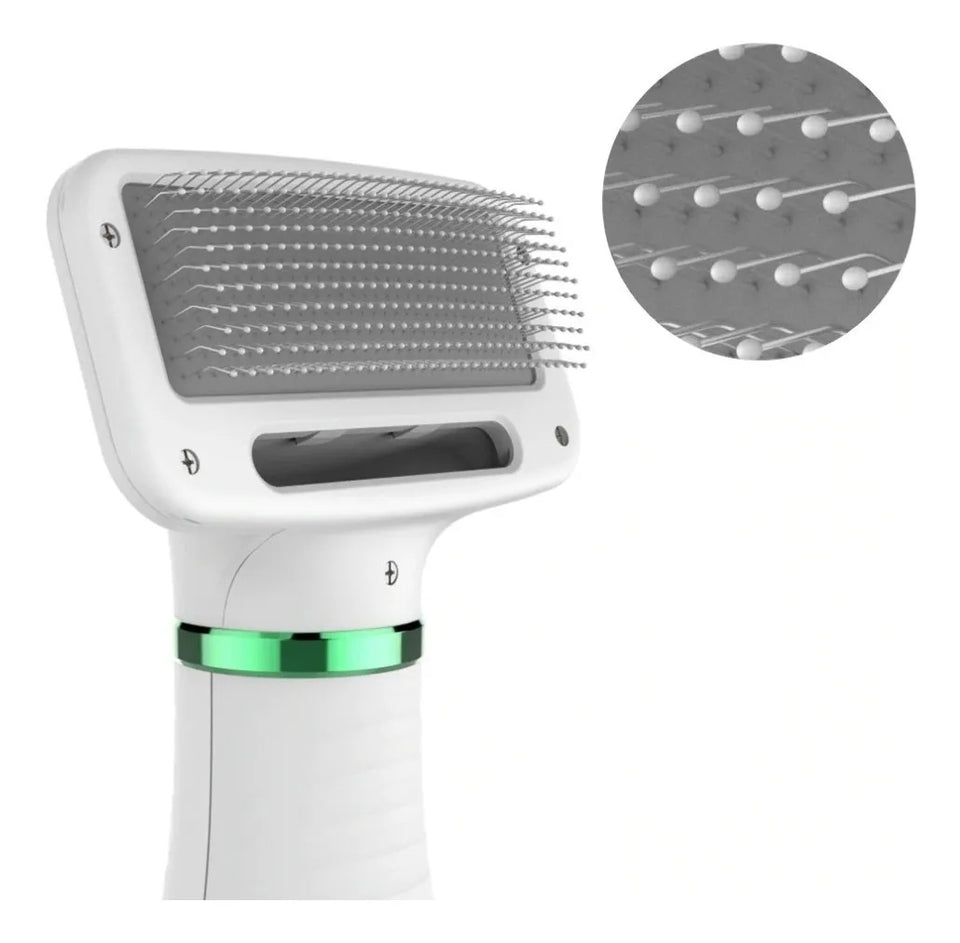 Secador De Pelo Peine Para Mascotas 2 En 1 Portátil