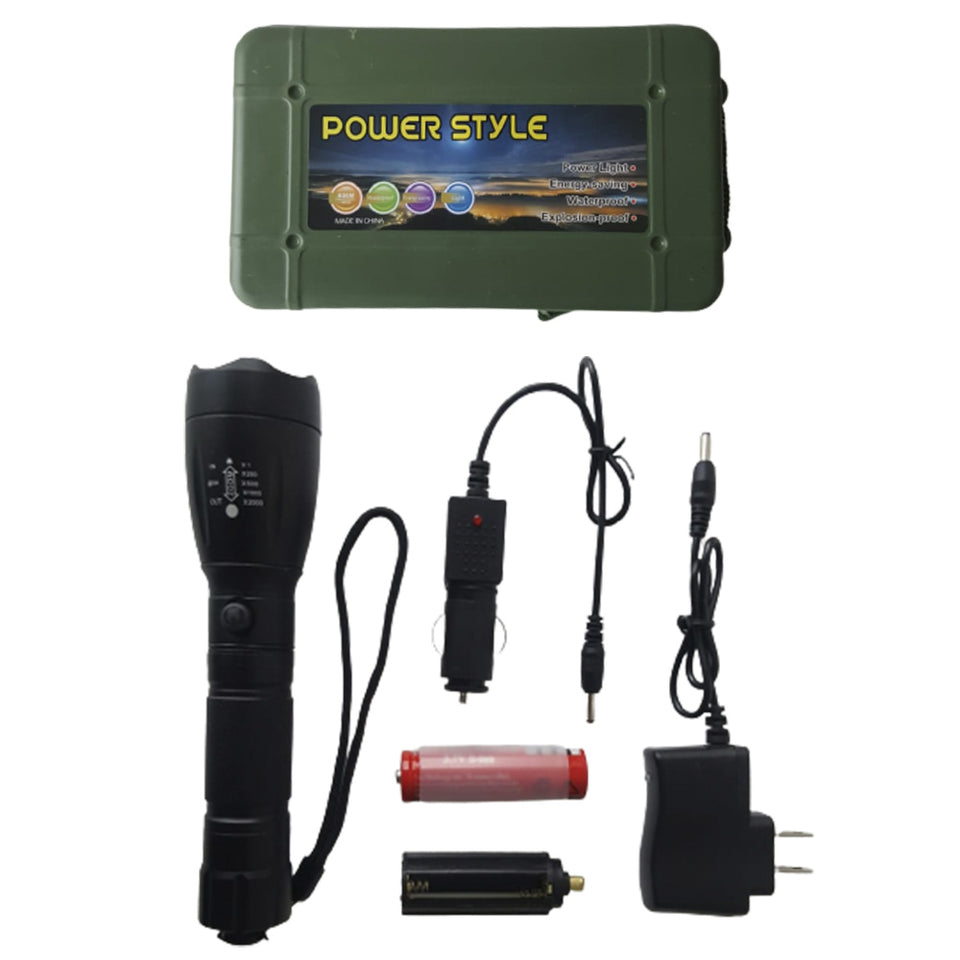 Linterna Led Recargable Ultrafire Potente